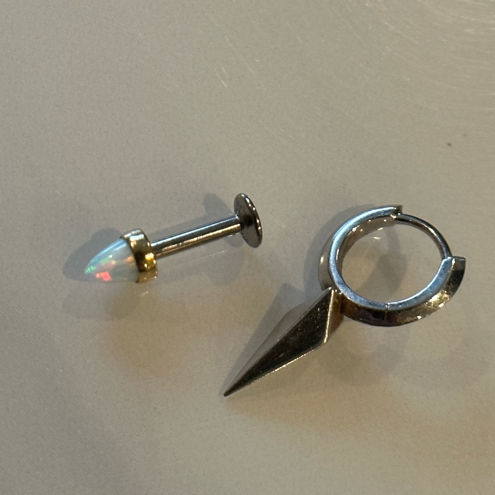 Maria tash and opal threaded